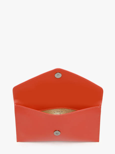 Clutch Paddock M Leder Etrier Oranje paddock EPAD075M ander zicht 3